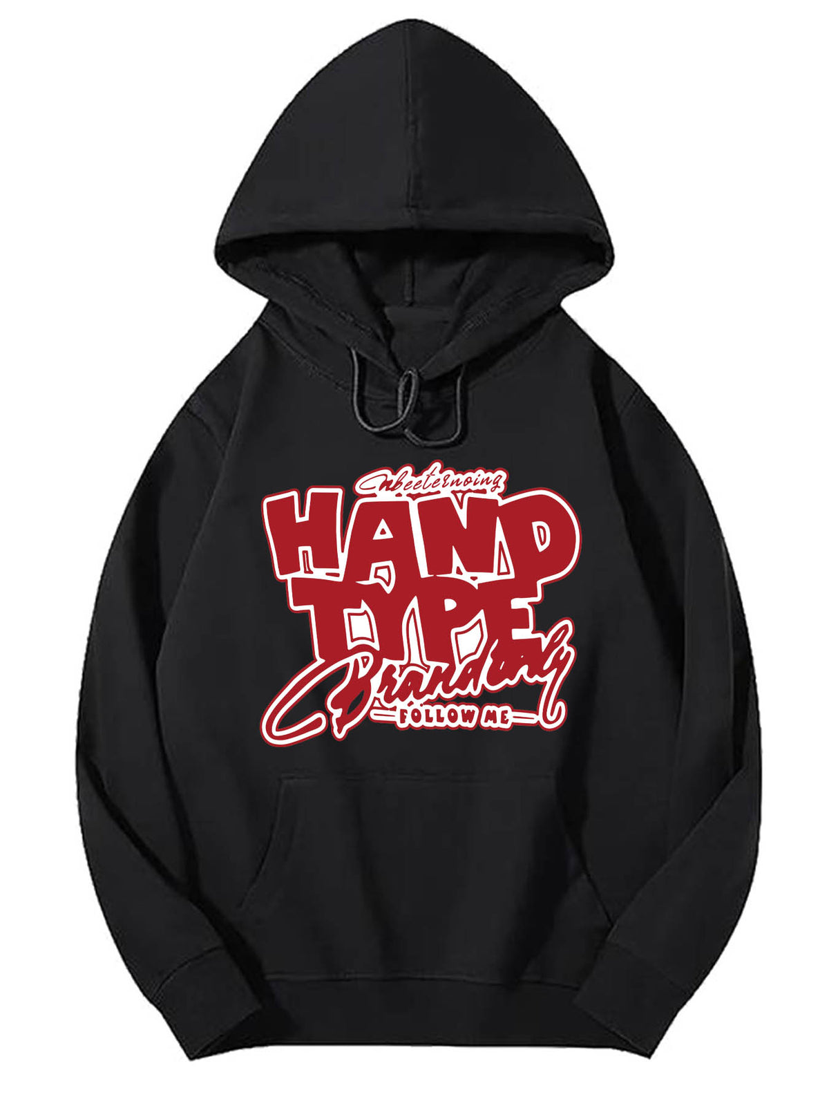 Hooded Sweatshirt Single Sided Print Tbb001