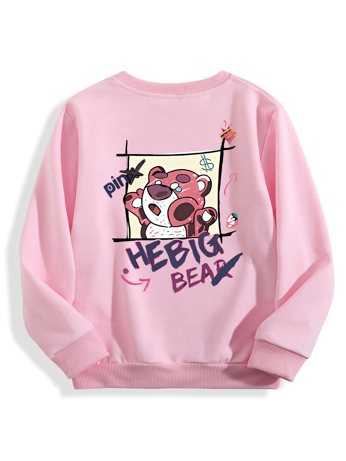 Double Sided Print Kids Hoodie Tbb