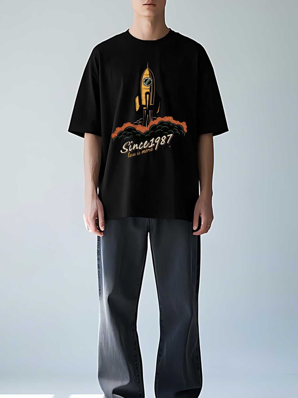 Double Sided Print Short Sleeve T Shirt Tbb001