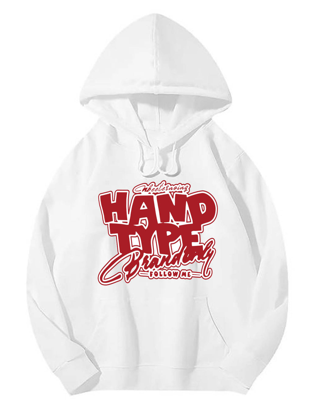 Hooded Sweatshirt Double Sided Print Tbb001 Japanese