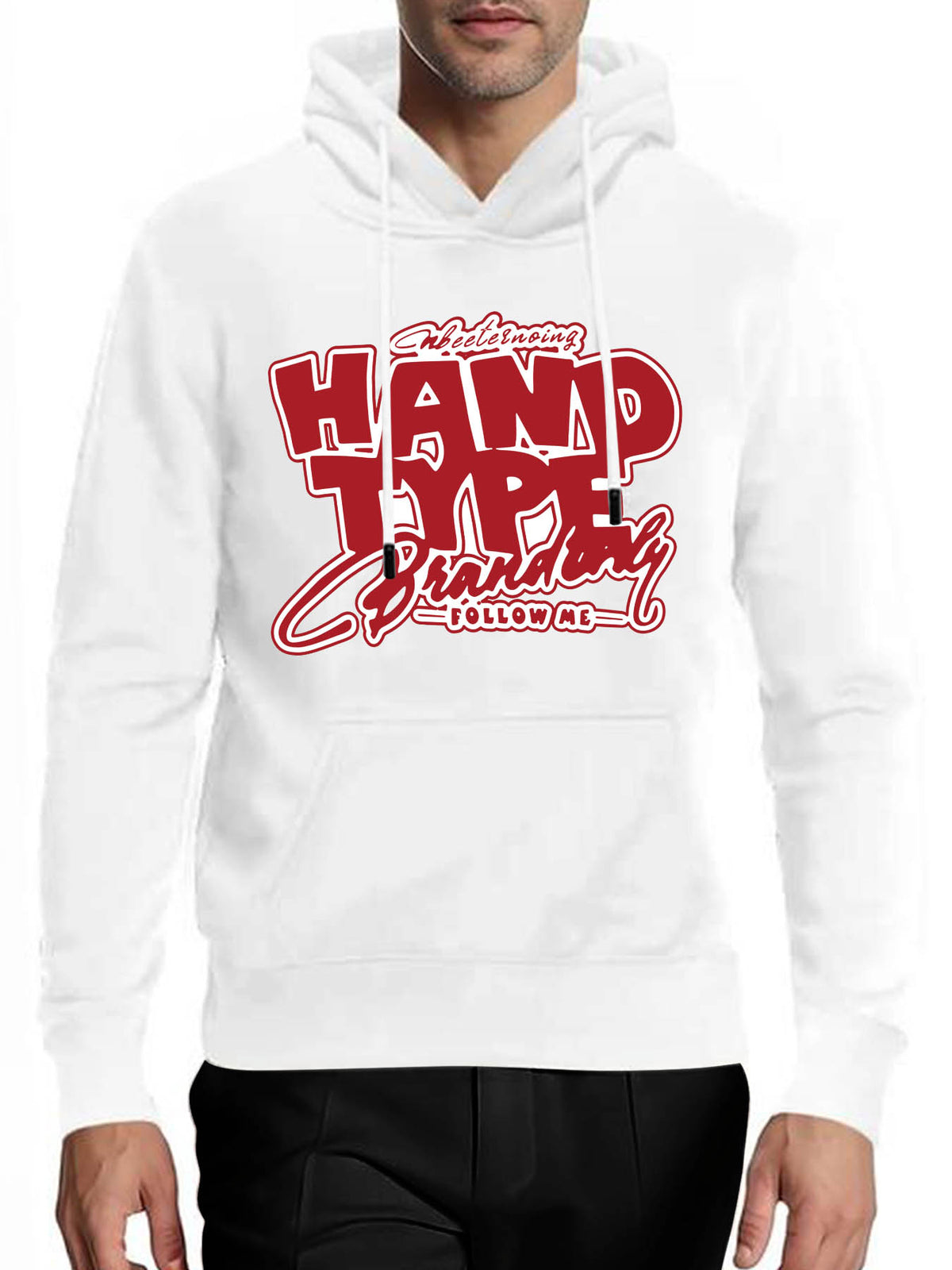 Hooded Sweatshirt Double Sided Print Tbb001 Japanese