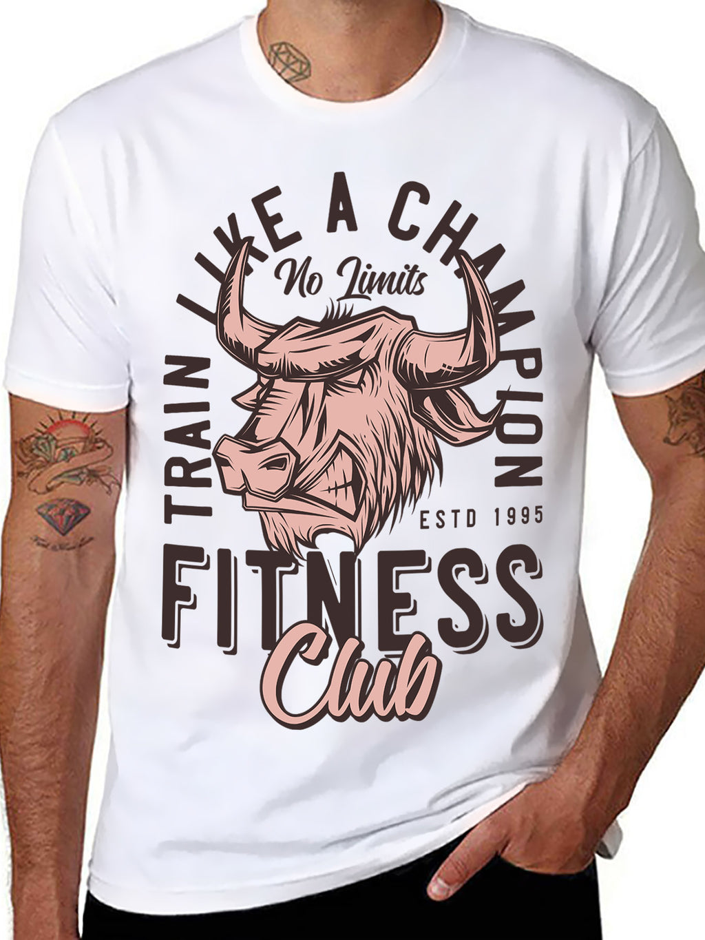 Adult Unisex Heat Transfer T-Shirt