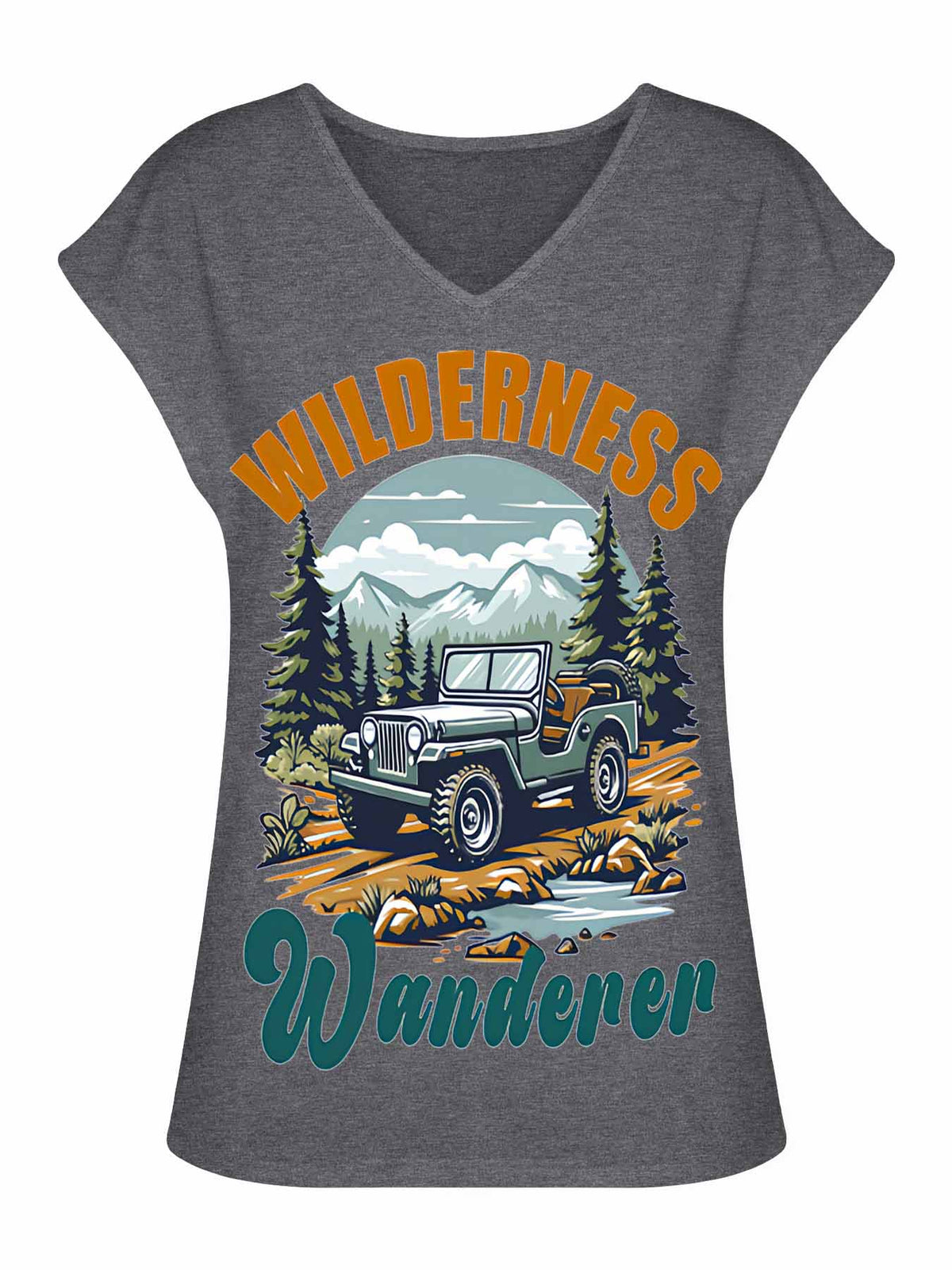 V Neck Sleeveless Womens T Single Sided Print
