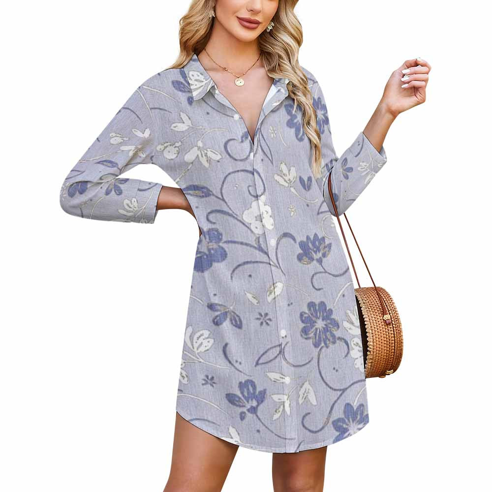 Xgq Tld289 Women's Long Sleeve Dress
