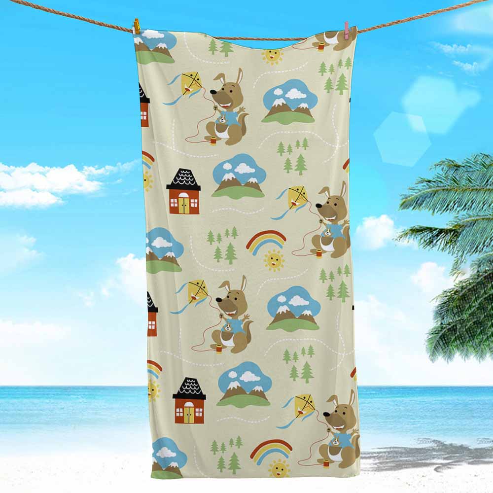 Kids Bath Towel Tbb001 Us Direct Ship