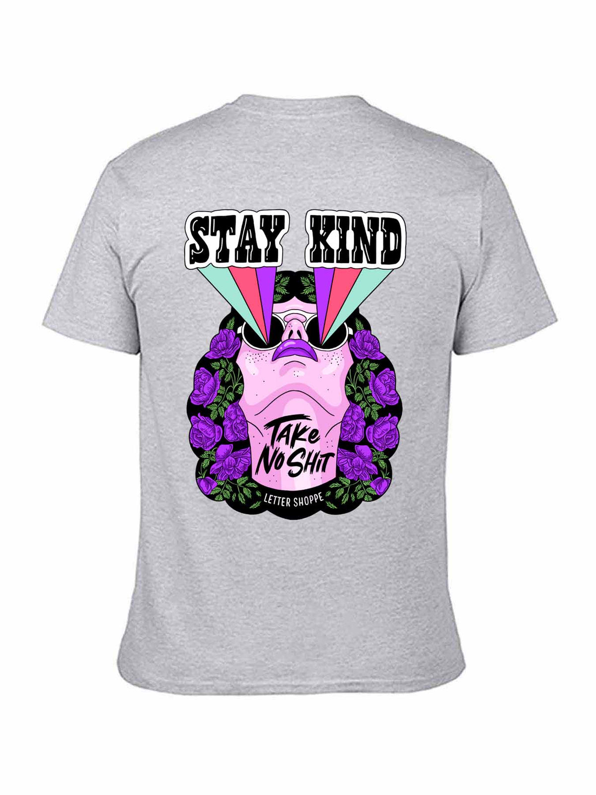 Cotton Short Sleeve Tee Single Sided Print Tbb001