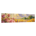 Decorative Frame Painting Triptych Horizontal 4 3