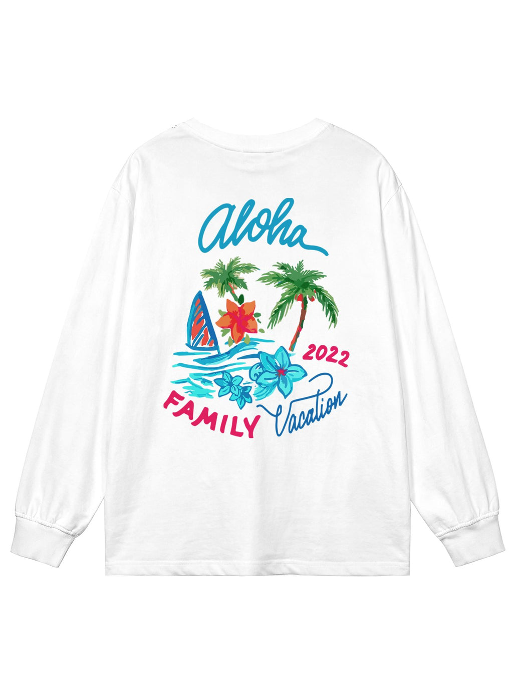 Cotton Long Sleeve Tee Single Sided Print Tbb001 Japanese