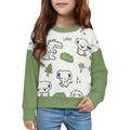 Kids Drop Shoulder Sweatshirt Sds-etljxwt Single Print