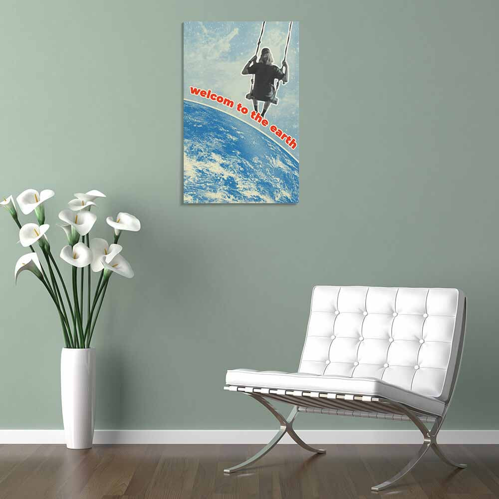 Decorative Frame Painting Vertical 2 3 Ratio