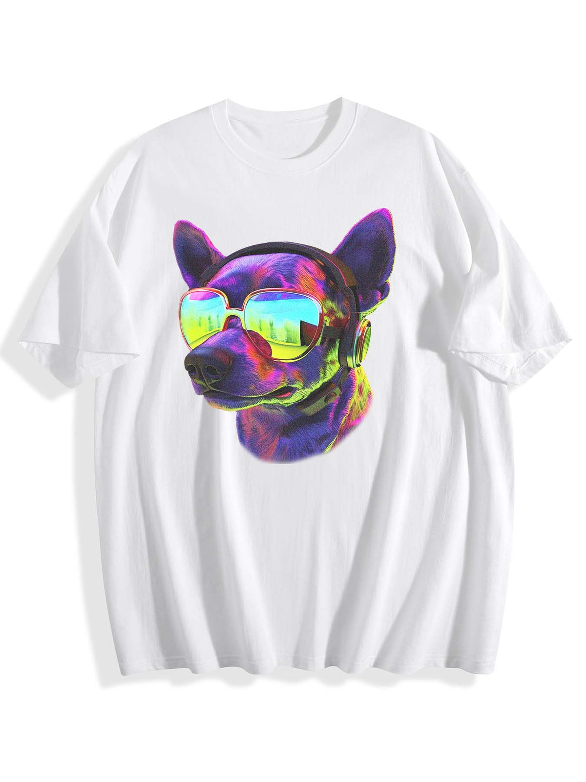 Japanese Direct Cotton Short Sleeve Tee Single Sided Print